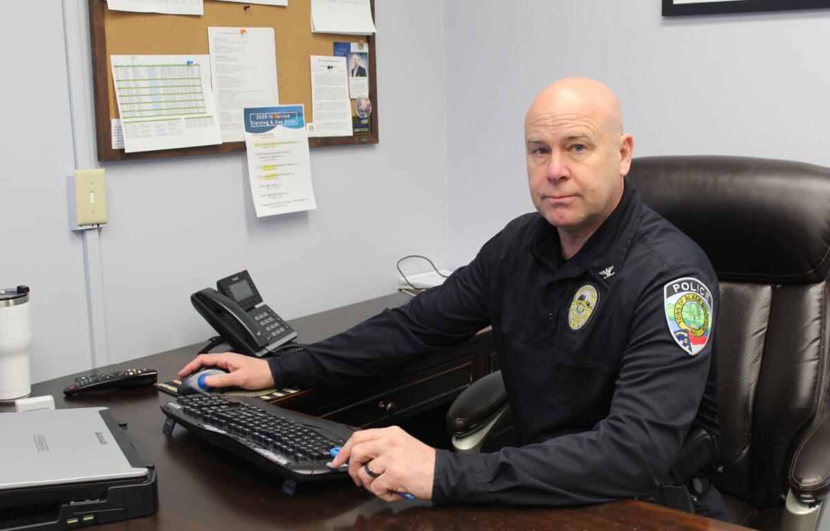 Black Mountain Police Chief Steve Parker says he is worried about the structural integrity of the Public Safety Building.