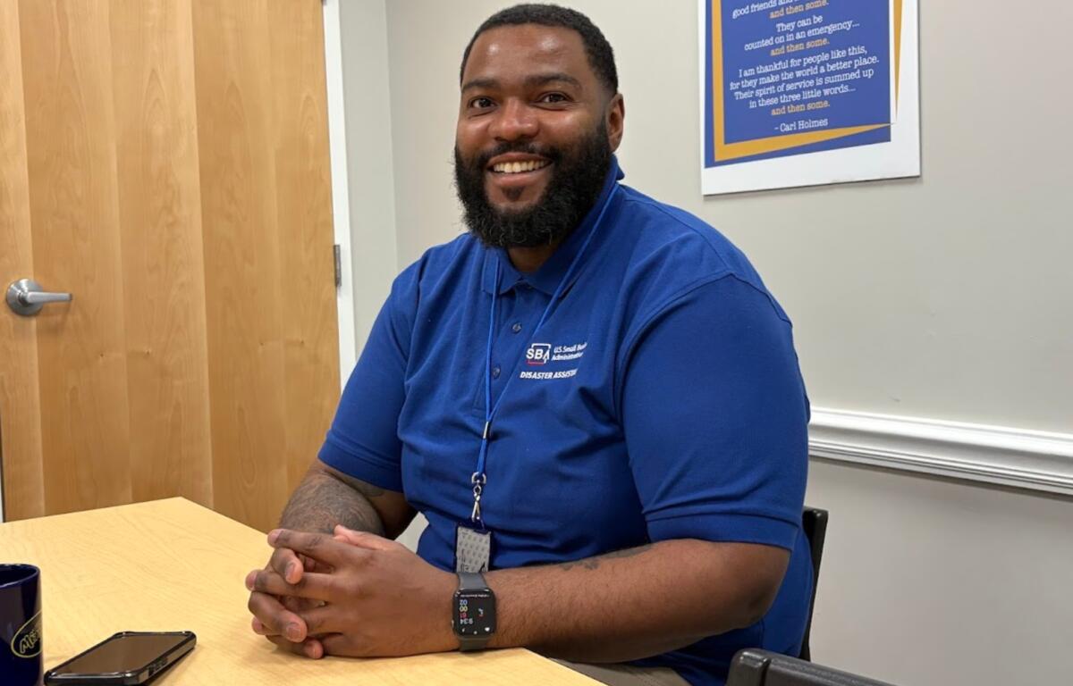 U.S. Small Business Administration Public Affairs Specialist Joevan Palmer