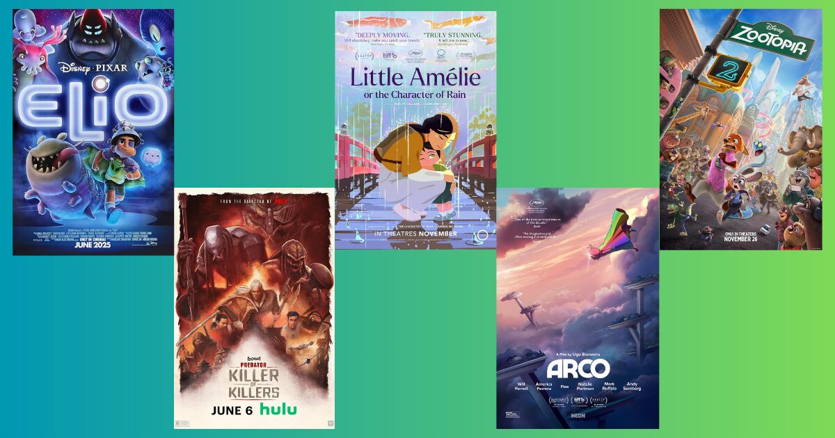 Top 5 animated movies of 2025 – 828reviewsNOW
