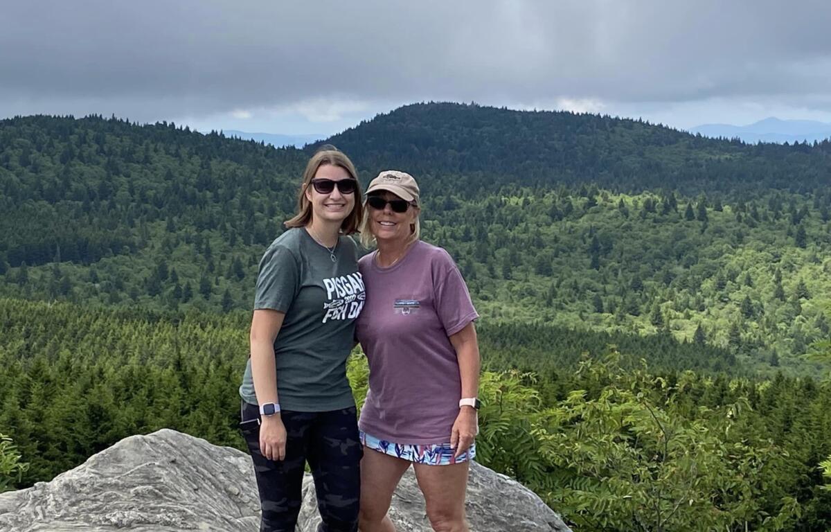 Kristen Sikorsky and her mother, Lisa DeLaura
