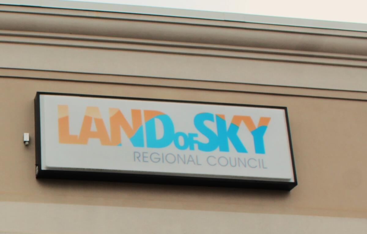 Logo of the Land of Sky Regional Council.