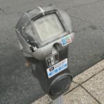 Parking meter, downtown Asheville, N.C.