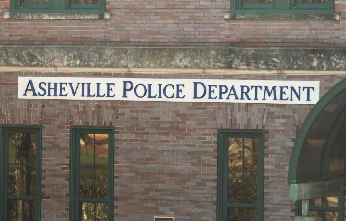 Citizen complaints about illegal gun activity prompted a series of arrests in Asheville on Thursday, March 15, 2024. (Photo by M.E. Sprengelmeyer/828NewsNOW)