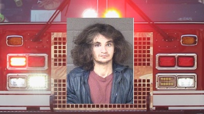 Alexander Christian Davis, sought on arson charge in connection with a March 31 fire on Atkinson Street.