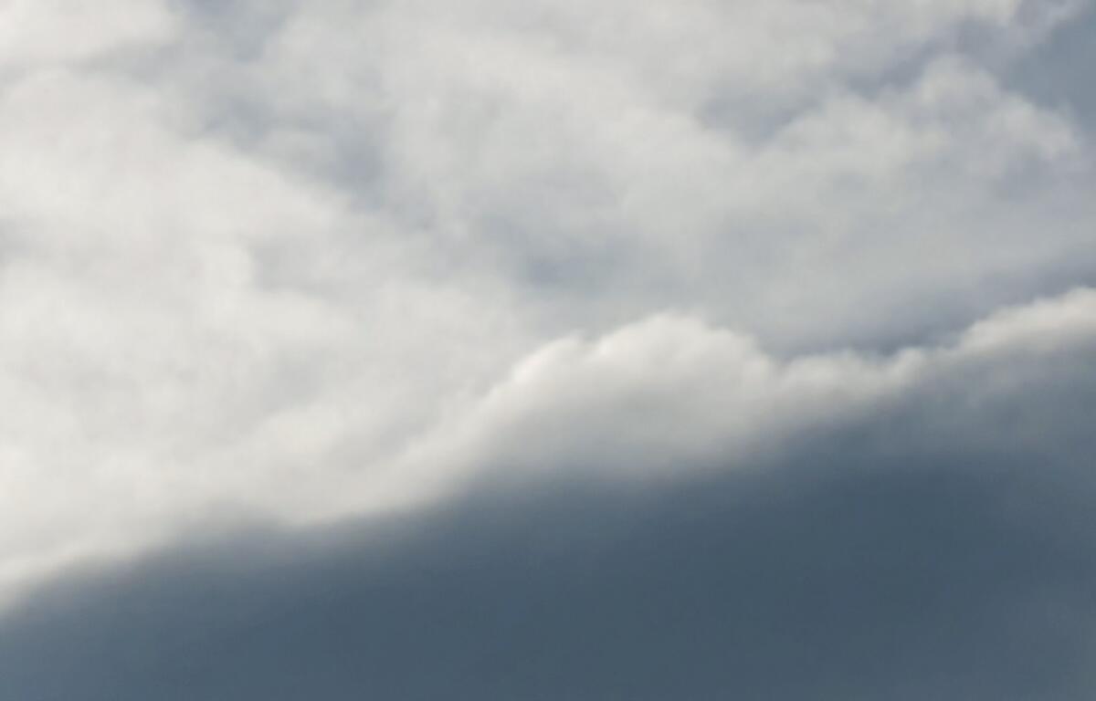Morning skies over Asheville, N.C., on May 23, 2023.