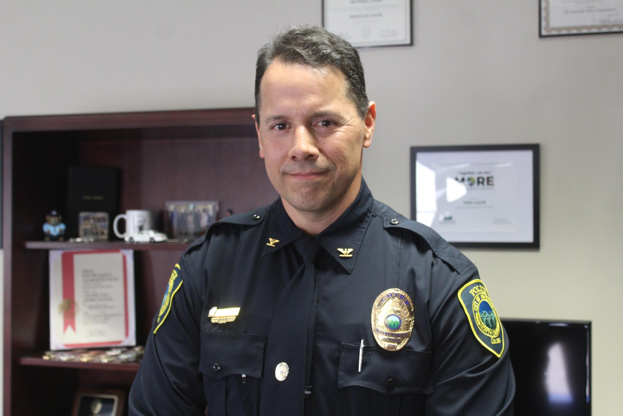 Asheville Police Chief Mike Lamb