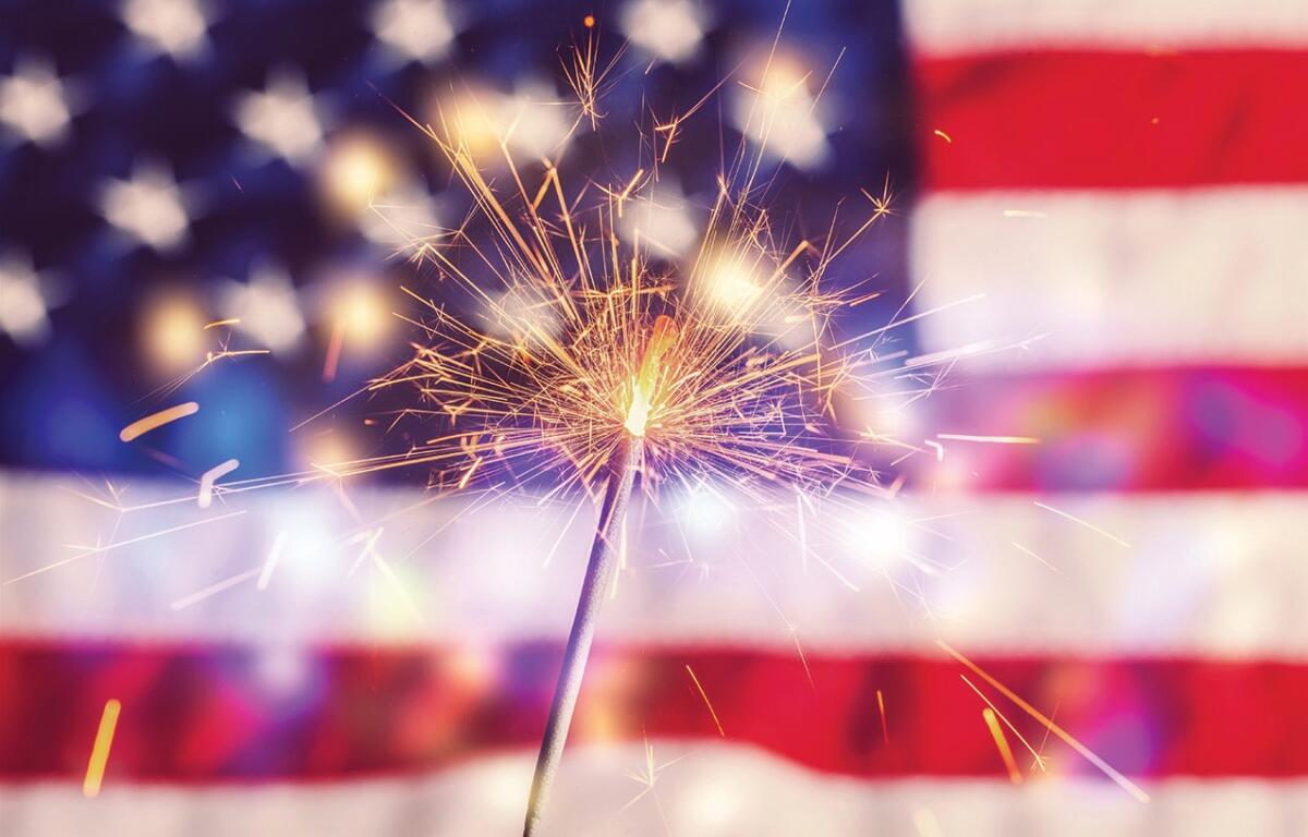 Fourth of July fireworks