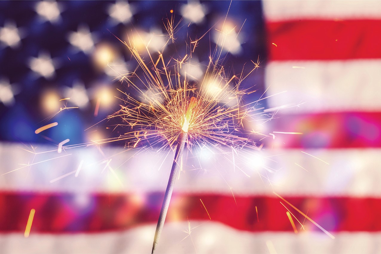 Fourth of July fireworks