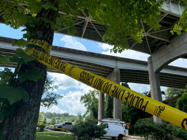 Crime scene police tape