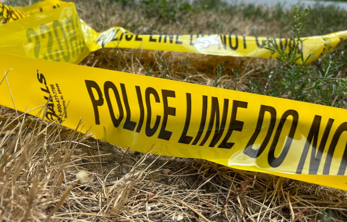 Crime scene police tape