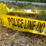 Crime scene police tape