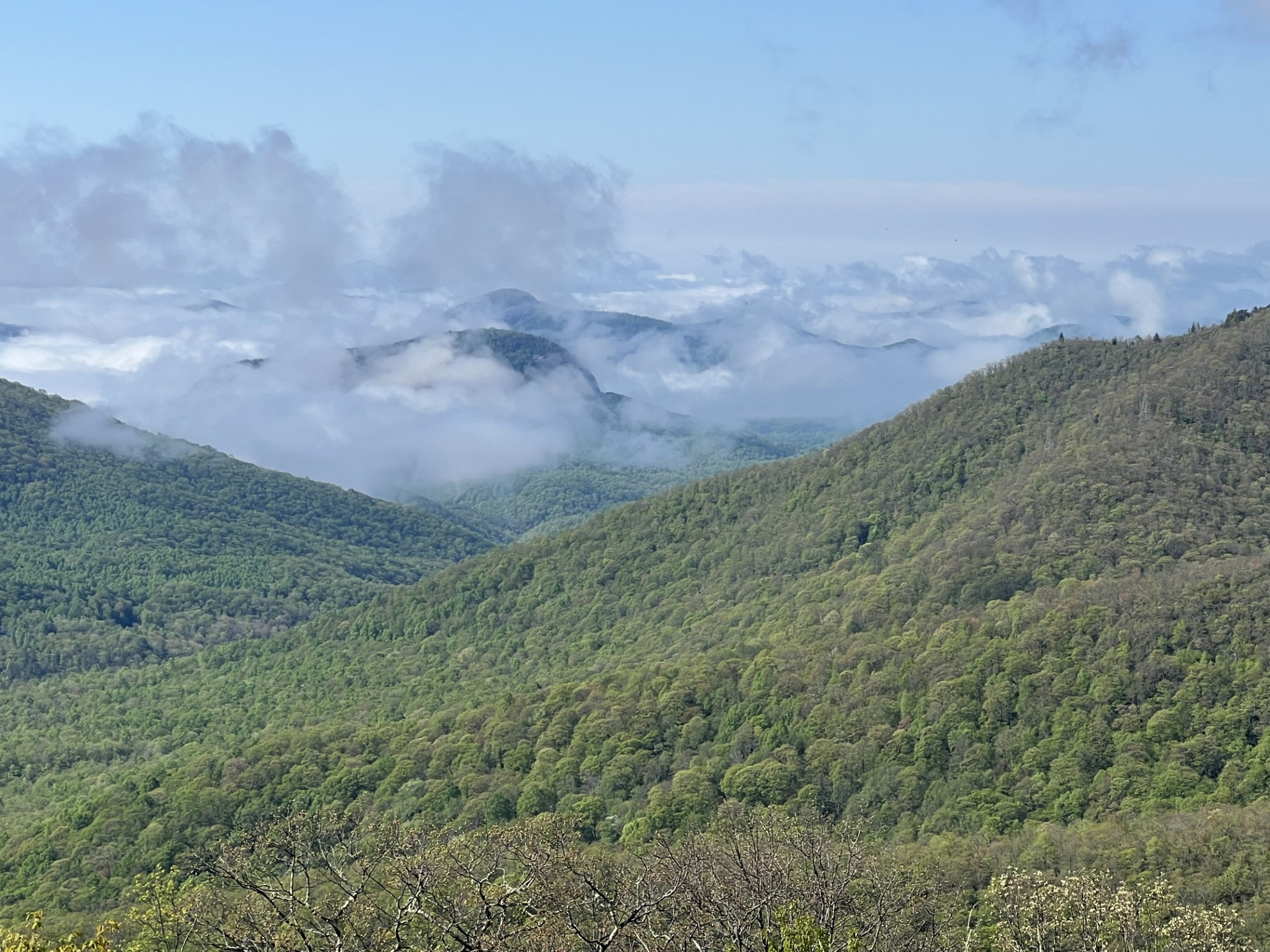 Cloudy mountains