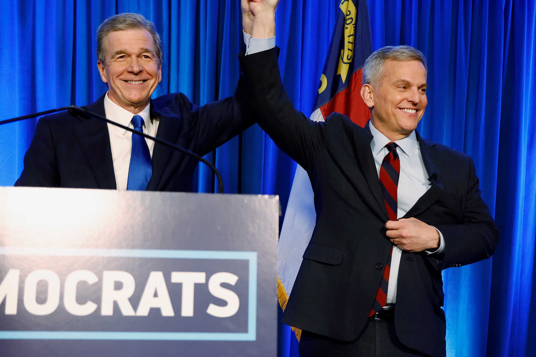 AP Roy Cooper and Josh Stein