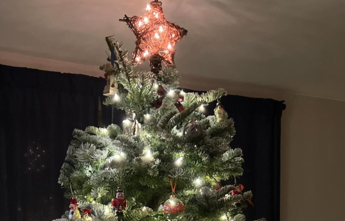 Holiday lights tree fire safety