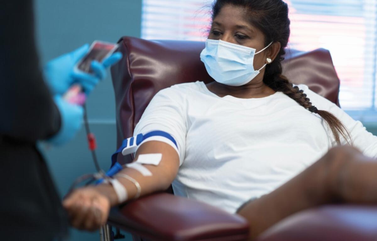 Metro blood donations