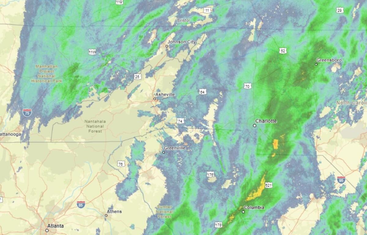 National Weather Service radar 12-11-24