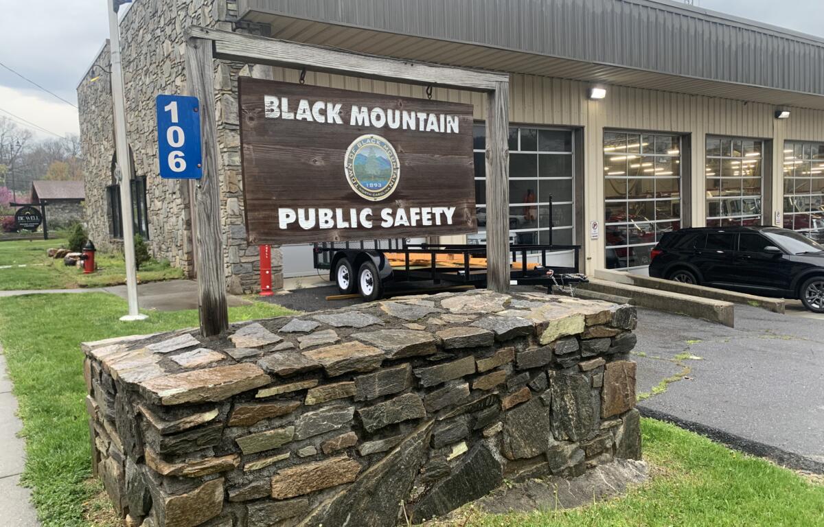 Black Mountain Public Safety firefighter fire station police