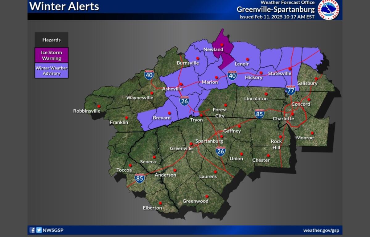 National Weather Service Winter Alerts