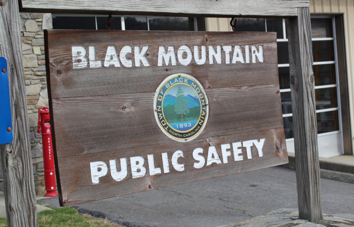Black Mountain Police Chief Steve Parker says he is worried about the structural integrity of the Public Safety Building.