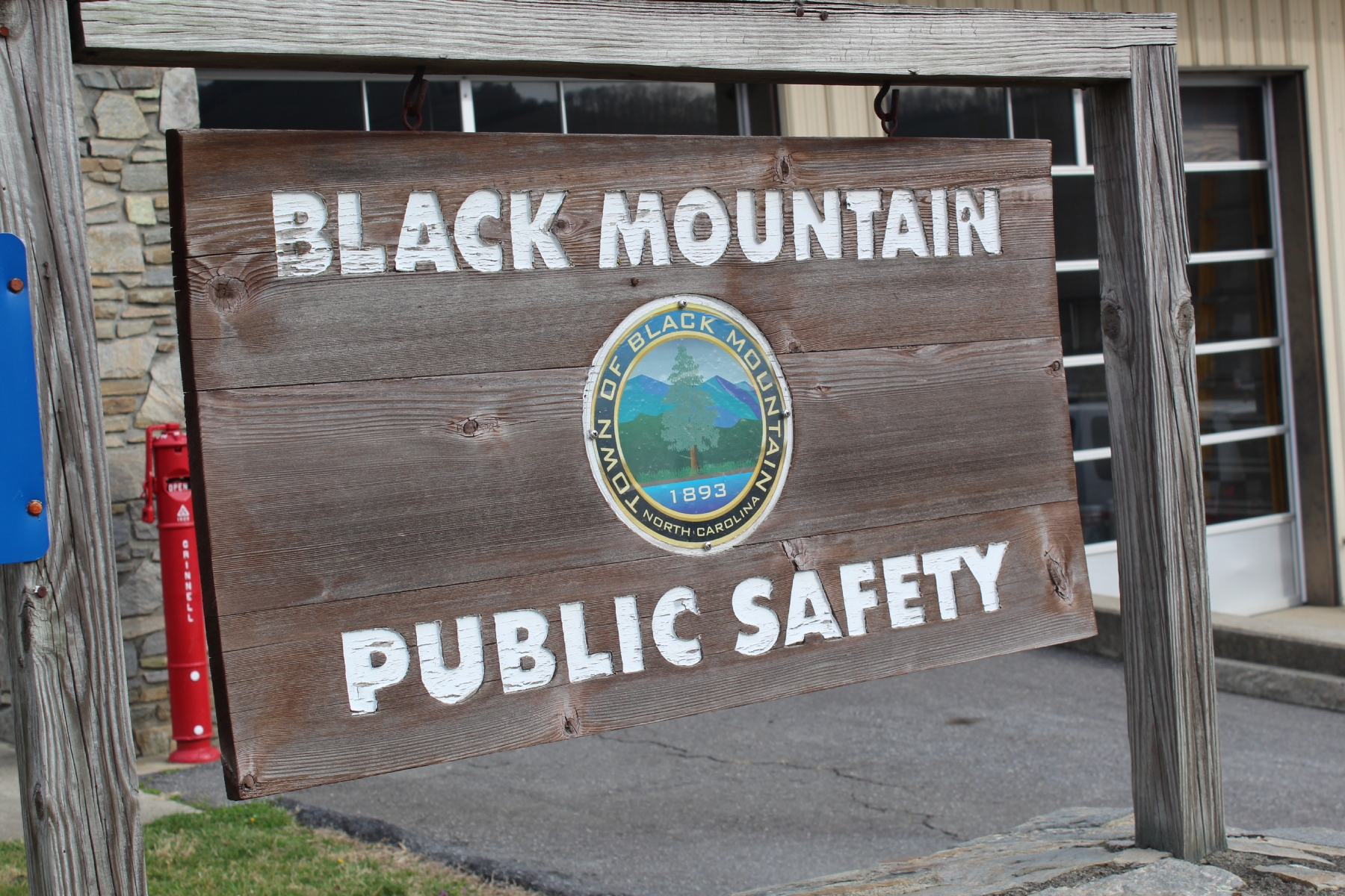 Black Mountain Police Chief Steve Parker says he is worried about the structural integrity of the Public Safety Building.