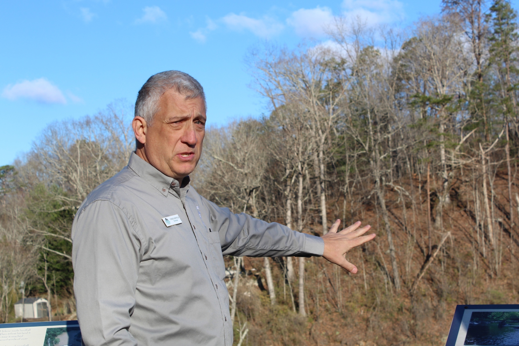 Western North Carolina Nature Center Director Chris Gentile