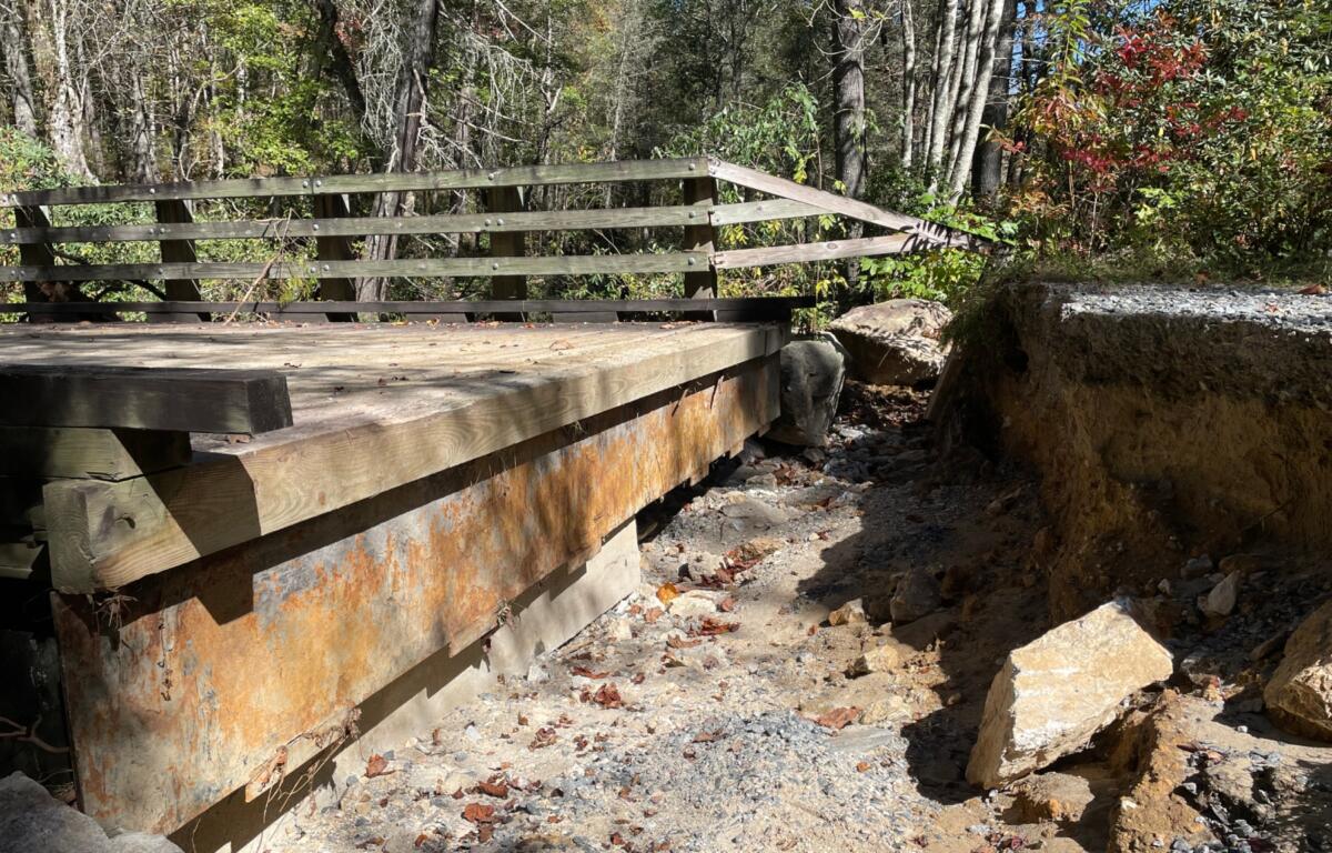 Grassy Creek Bridge (Photo credit: DuPont State Recreational Forest)