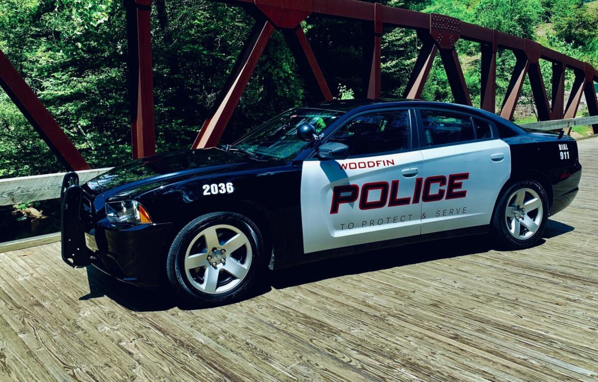 Woodfin Police Department cruiser