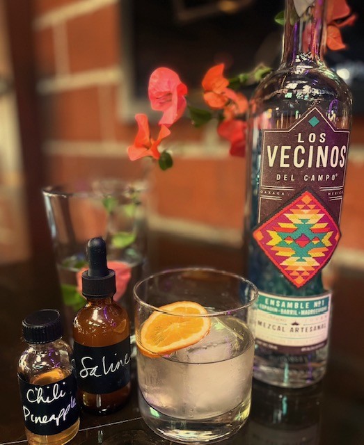 Färməsē Cocktail Lounge’s May Cocktail of the Month, "Spring Fling."