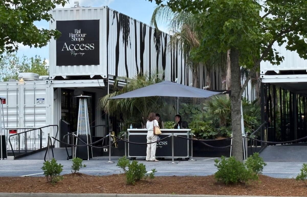 Access pop-up shop