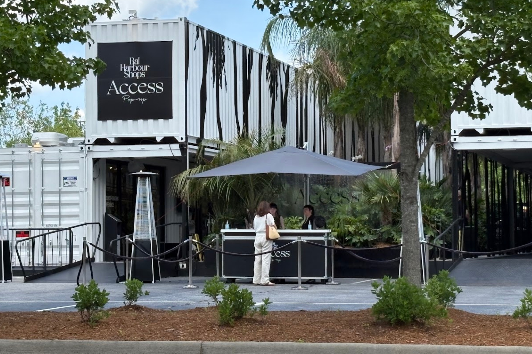 Access pop-up shop
