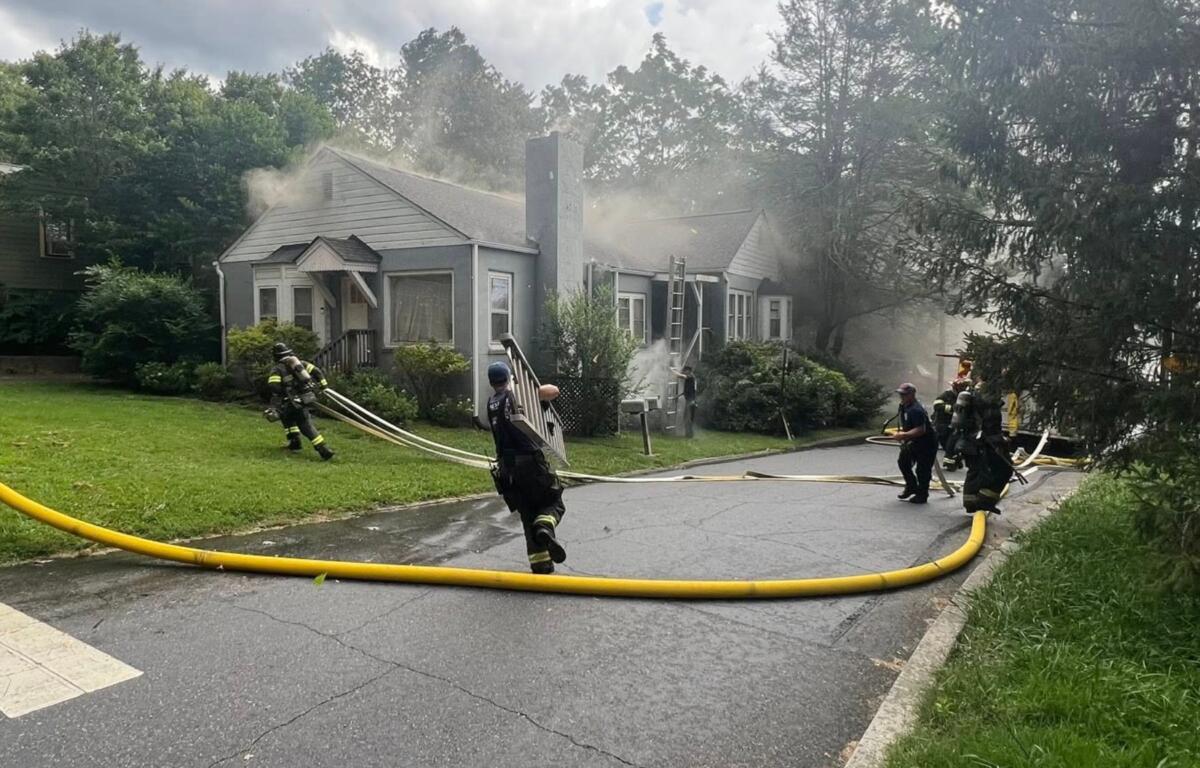 No injuries were reported. The cause of the fire remains under investigation.