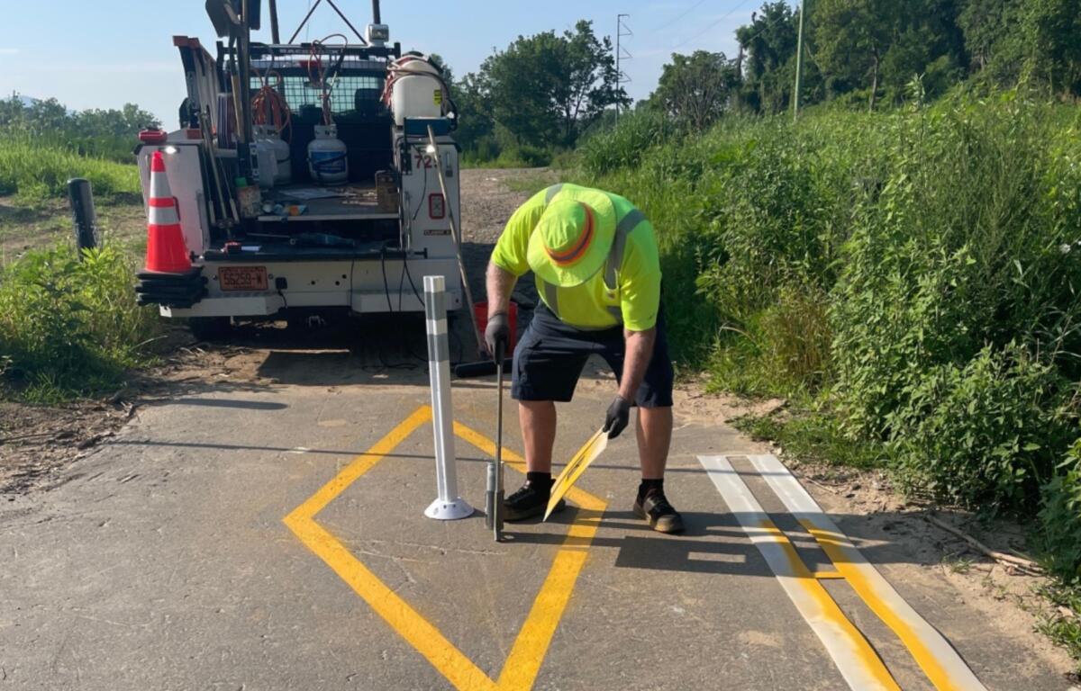 Asheville city officials have made safety improvements along the French Broad River West Greenway after recent incidents where drivers mistakenly entered the path thinking it was a road.