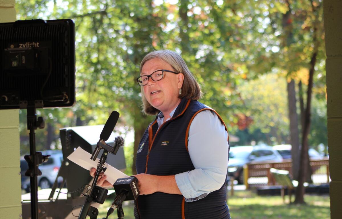 Buncombe County Parks & Recreation Director Allison Dains