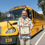 Nicholas Honeycutt named Buncombe County Schools Principal of the Year during ceremony with students, staff, and family