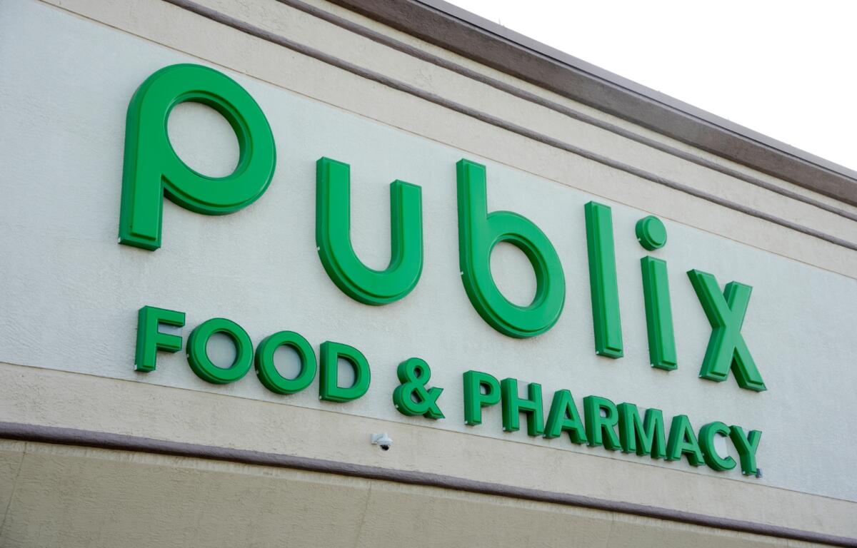 This is a Publix market in Bradenton, Fla., Saturday, March 4, 2023. (AP Photo/Gene J. Puskar)