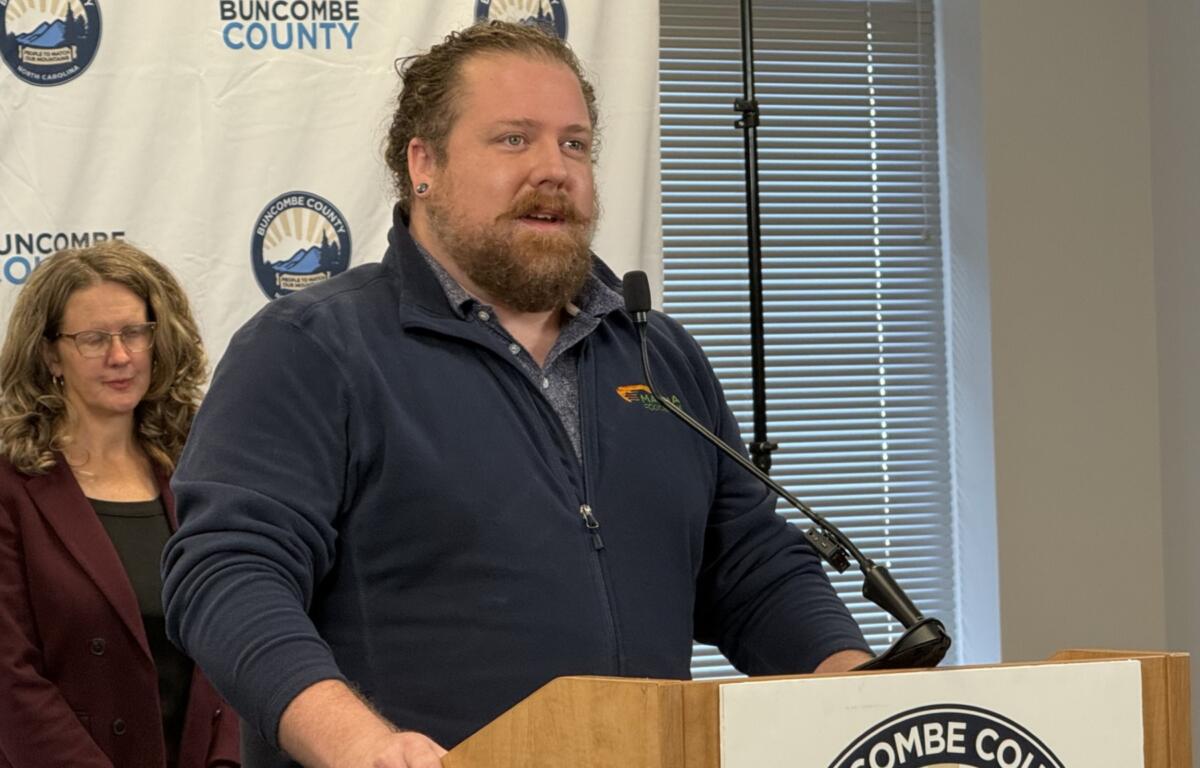 MANNA FoodBank Marketing and Communications Director Micah Chrisman