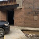 Marshall Post Office taken not long after Helene flooding