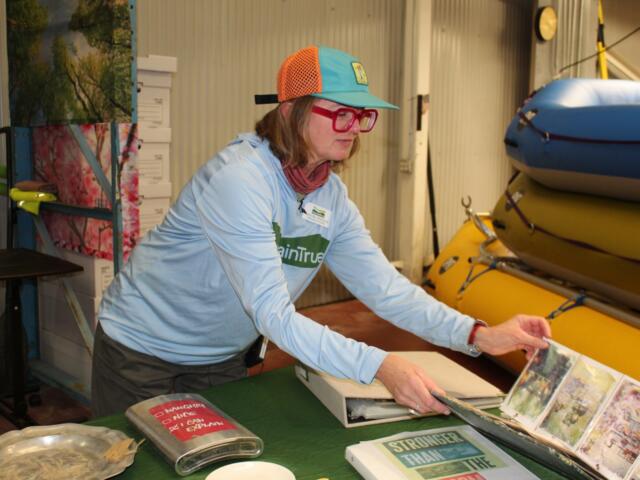 Mandy Wallace, MountainTrue’s artifact recovery technician, has painstakingly tracked, tagged and mapped each find pulled from Asheville area rivers.