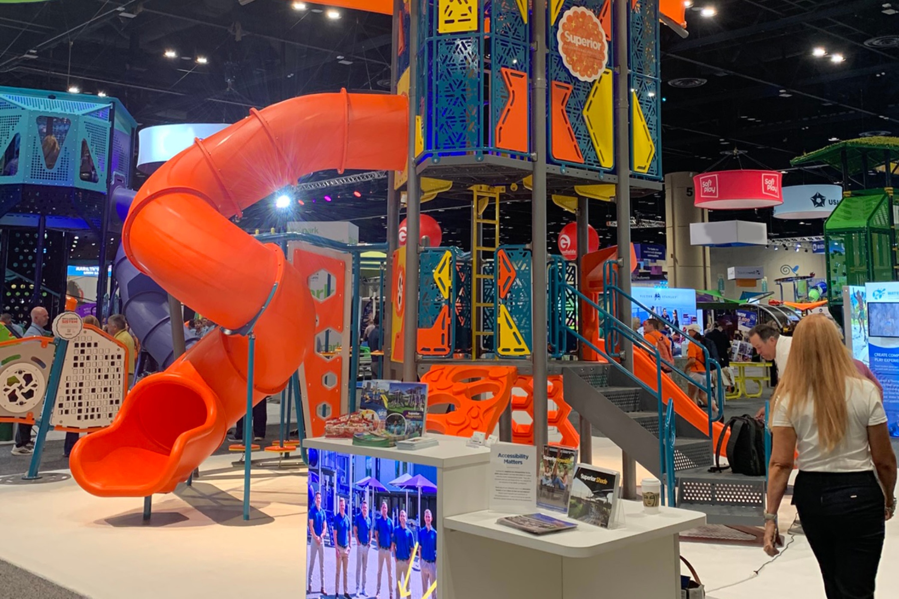 A new tower-style playground at Stephens-Lee Community Center, donated through the Superior HOPES program, gives children a safe place to play and symbolizes hope and resilience as Asheville continues recovery from Tropical Storm Helene.