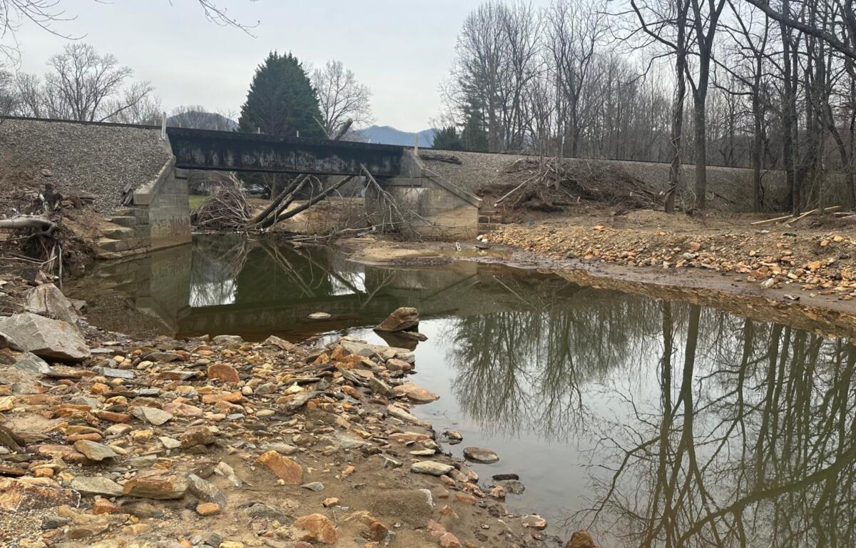 The Swannanoa River Floodbench Project aims to improve about 2,800 linear feet of the Swannanoa River in Black Mountain.