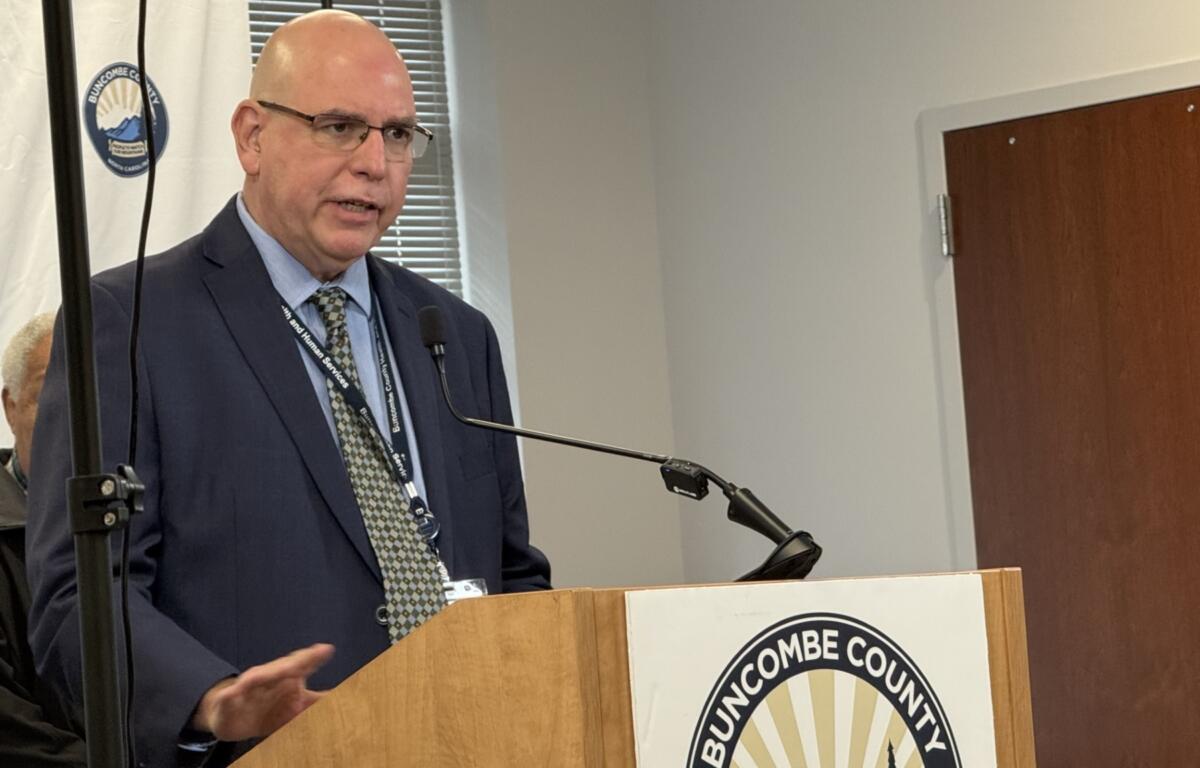 Buncombe County Health and Human Services Director David Sweat
