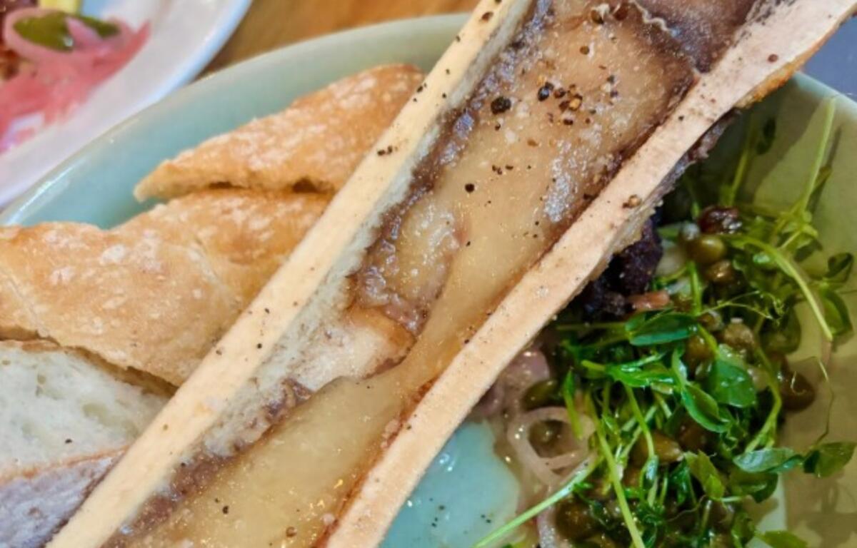 Roasted bone marrow