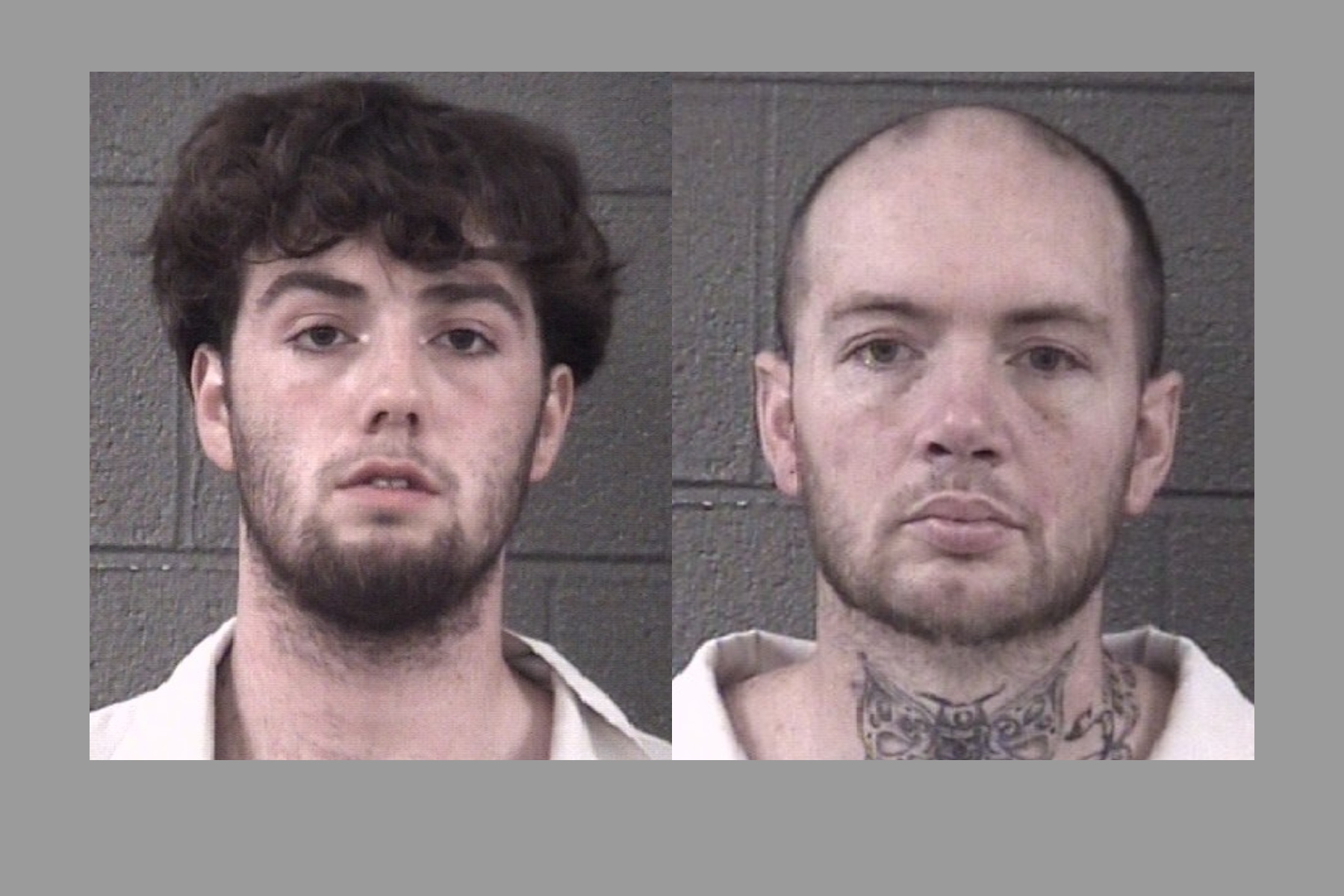 Izaiah Quinn Smith-Sheridan, left, and Cory Robert Mitchell Garrison