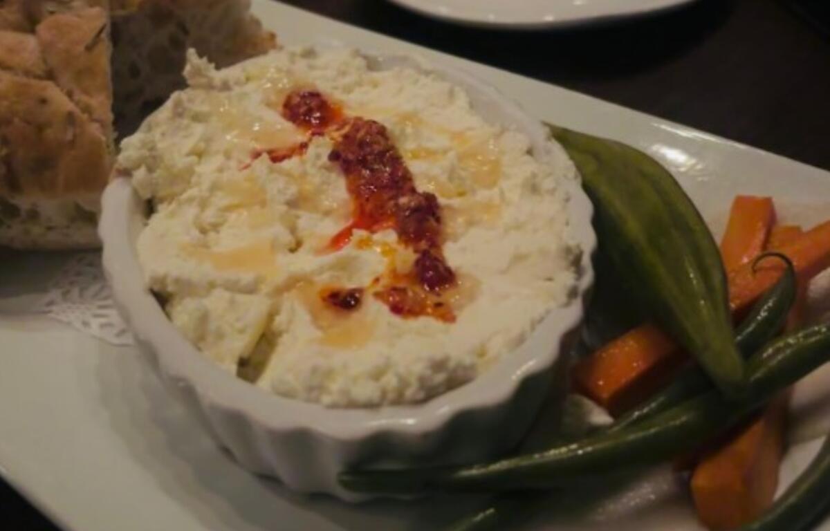 Whipped feta dip