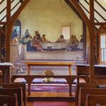 Ben Long Last Supper fresco at Holy Trinity Episcopal Church Glendale Springs NC