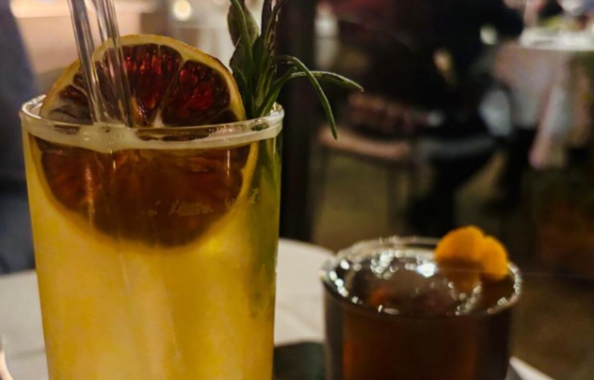 Jargon Black Old Fashioned and Jargon Slush