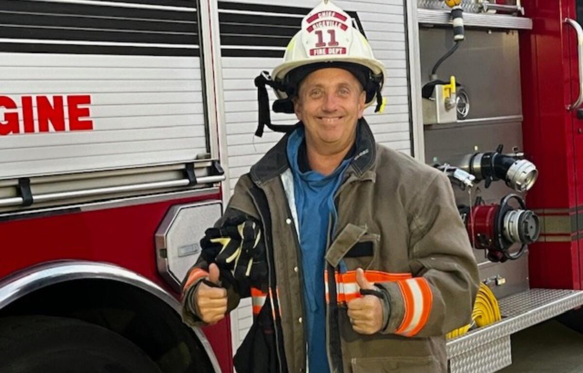 Greg Biffle at Riceville Volunteer Fire Department