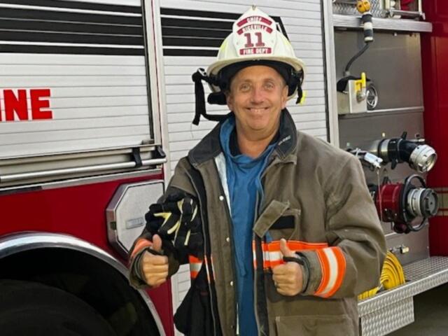 Greg Biffle at Riceville Volunteer Fire Department