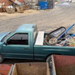 Buncombe County Sheriff’s Office believe this truck was used in the theft of scrap metal.