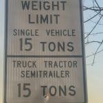 Fairview bridge weight limits